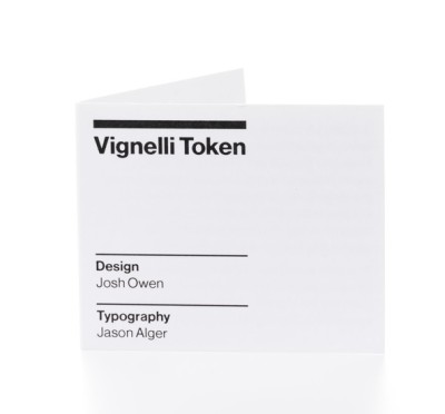 Product tag with text.