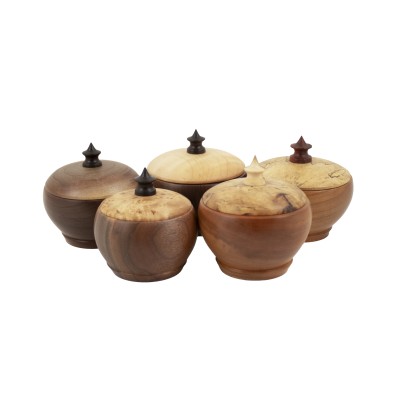 assorted small covered bowl