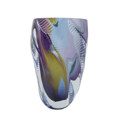 tall glass vase