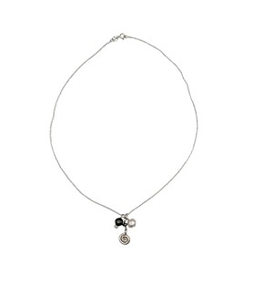 pearl charm necklace