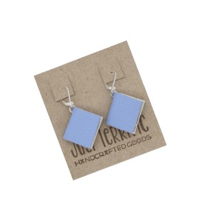 blue bell book earrings