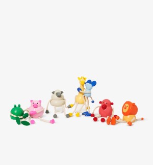 Palimals friends in a variety of animals