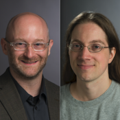 Headshot of Owen Gottlieb + Ian Schreiber 