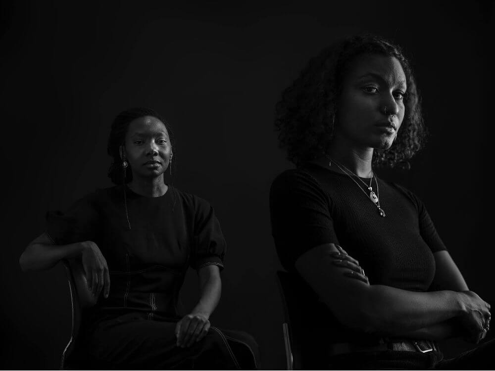 Kayla Jackson (left) and Leah Green (right).