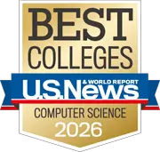 U.S. News and World Report 2026 badge for Best Colleges for Computer Science.