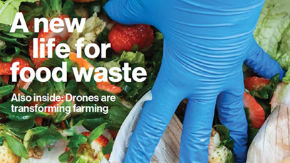 research magazine cover