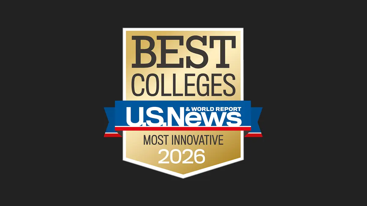 U.S. News and World Report 2026 badge for Most Innovative Schools.