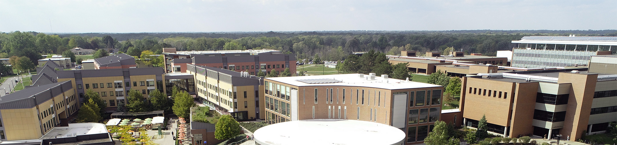 Overhead picture of the Student Innovation Center