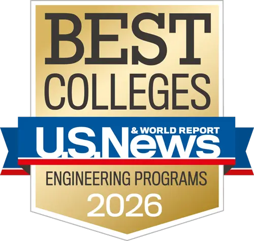 US News and World Report Badge for Best Undergraduate Engineering Programs for 2026.