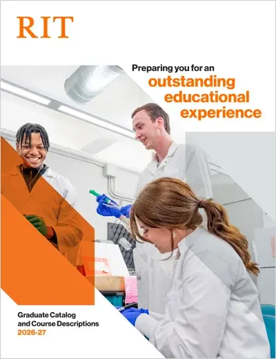Cover of the 2026-2027 Graduate Catalog.