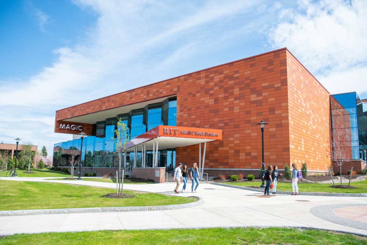 Exterior of MAGIC Center