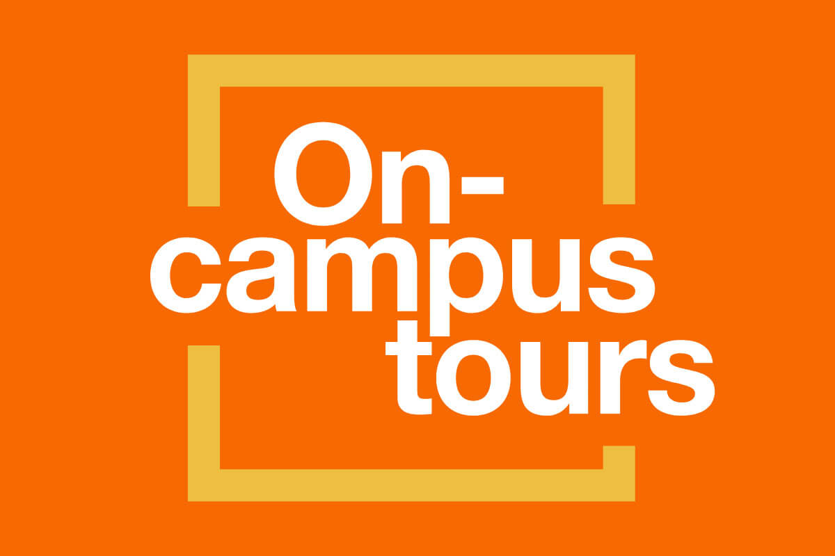 On-campus tour.