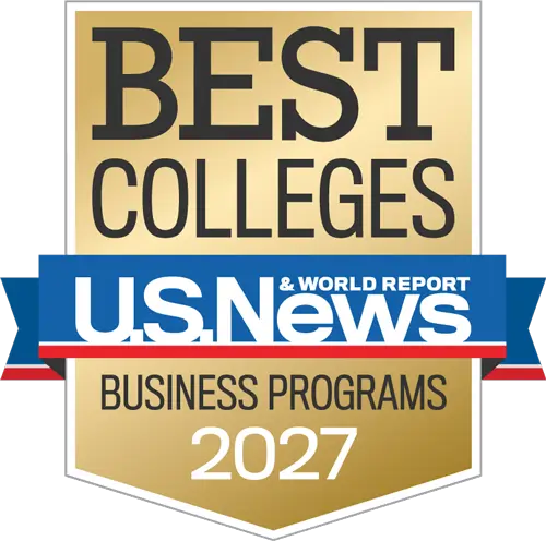 US News and World Report 2027 badge for Best Undergraduate Business Programs