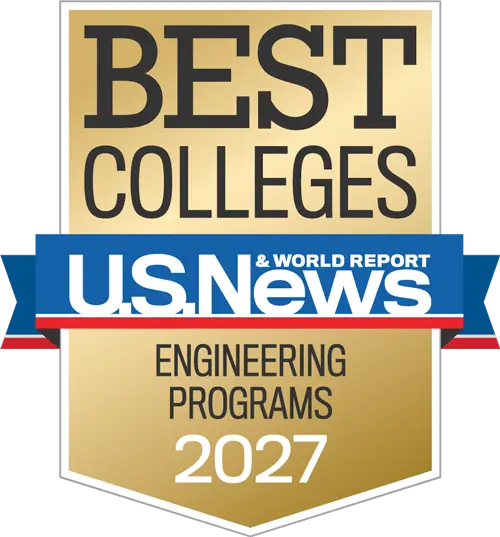 US News and World Report Badge for Best Undergraduate Engineering Programs for 2027.
