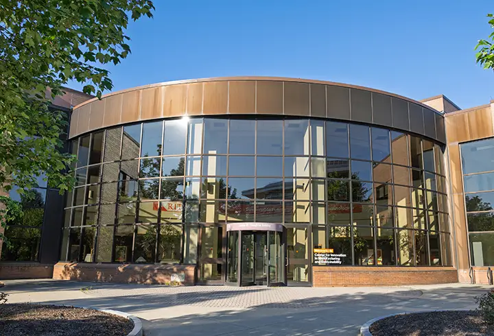 Exterior of the Center for Innovation in Manufacturing and Sustainability.