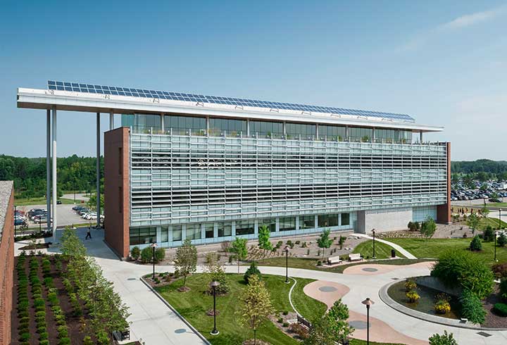 Exterior of Golisano Institute for Sustainability.