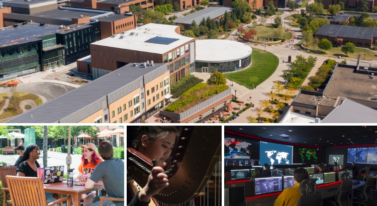 Collage of RIT's campus