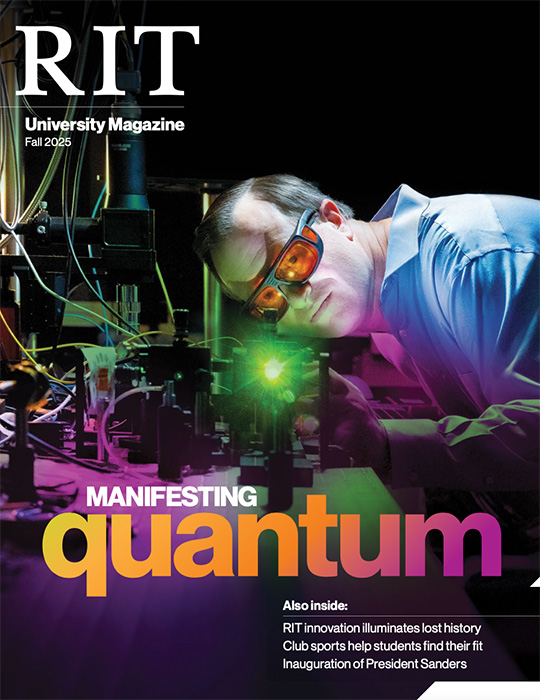 Fall 2025 University Magazine cover