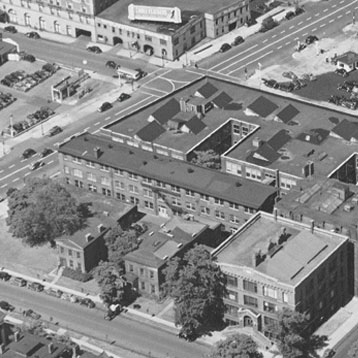 aerial photo of RIT
