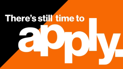There's still time to apply.