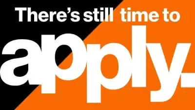 There's still time to apply