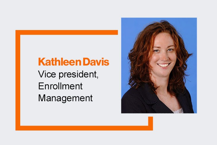 Kathleen Davis named VP for Enrollment Management - Vimarsana News