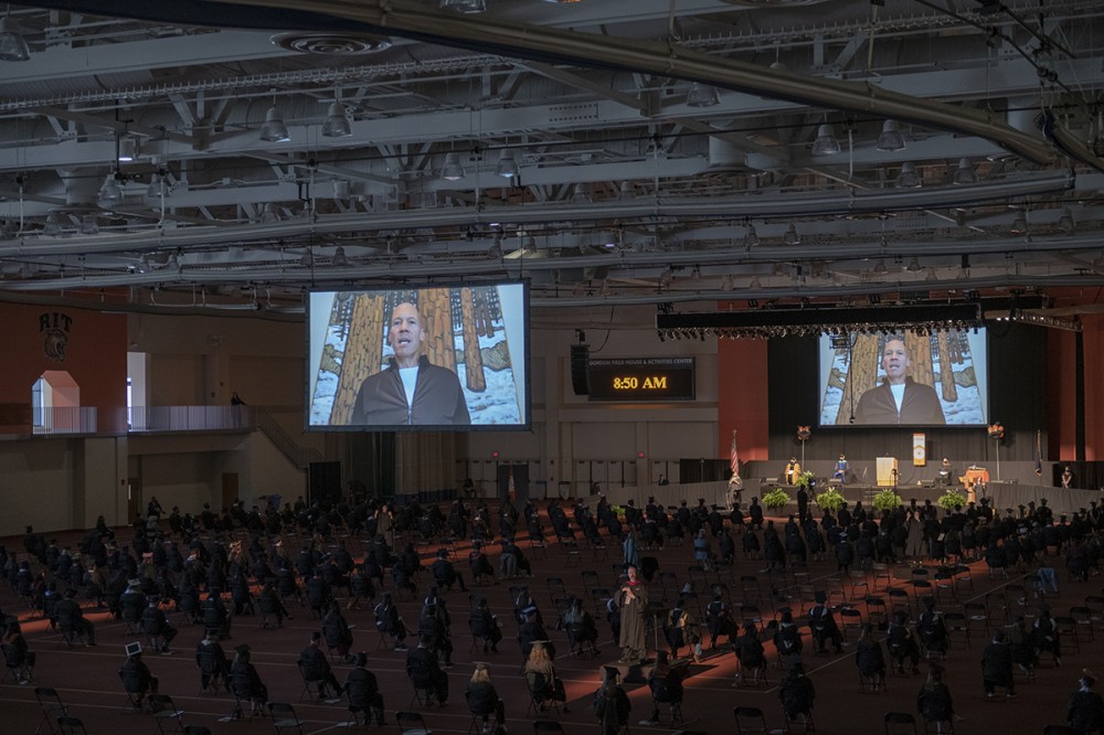 interior of Gordon Field House