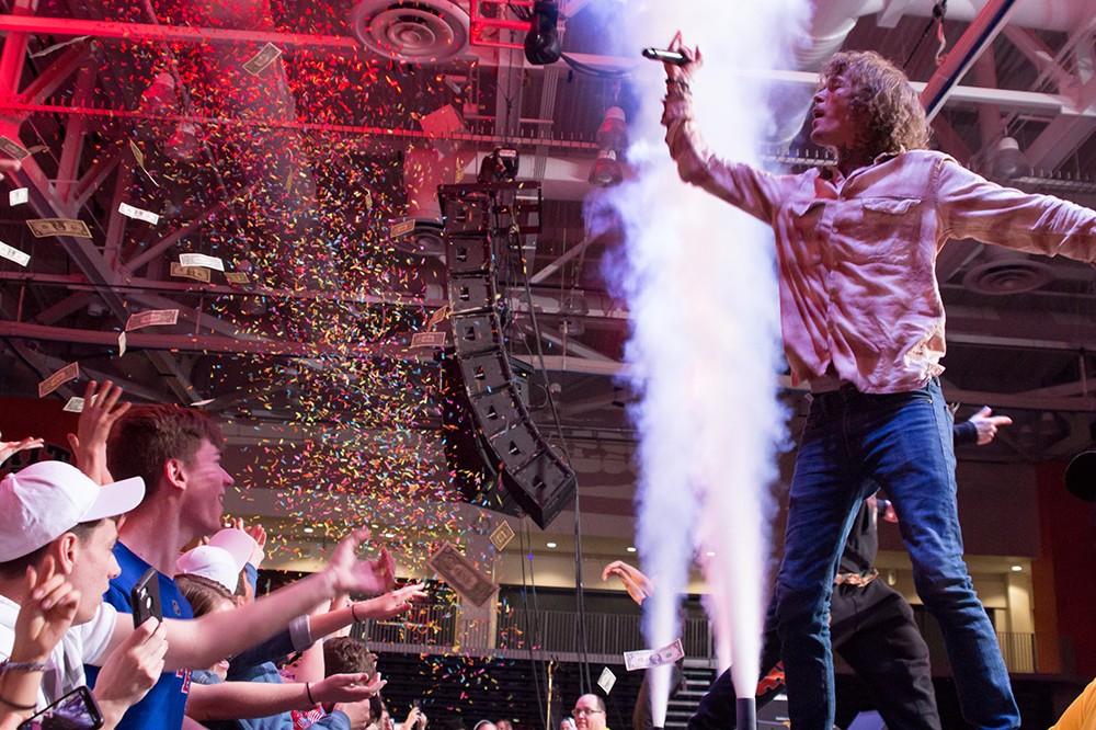 <p>Cheat Codes, an&nbsp;electronic music DJ trio from Los Angeles, performed at SpringFest April 13.</p>
