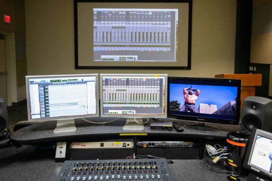 Sound mixing workstation