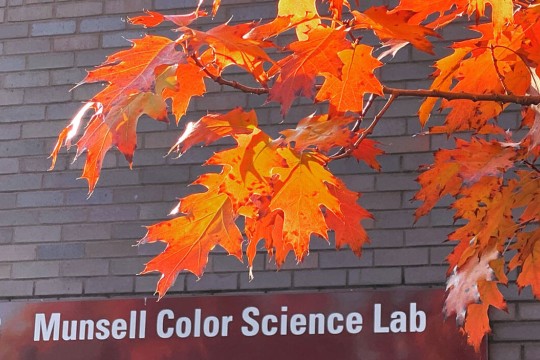 Exterior of the Munsell Color Science Lab.