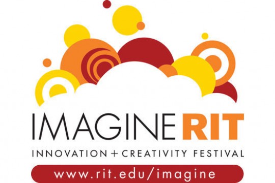 Logo for "Imagine RIT: Innovation+ Creativity Festival"