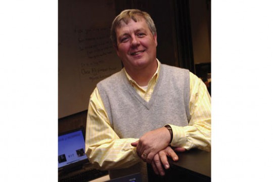 Person posing for camera