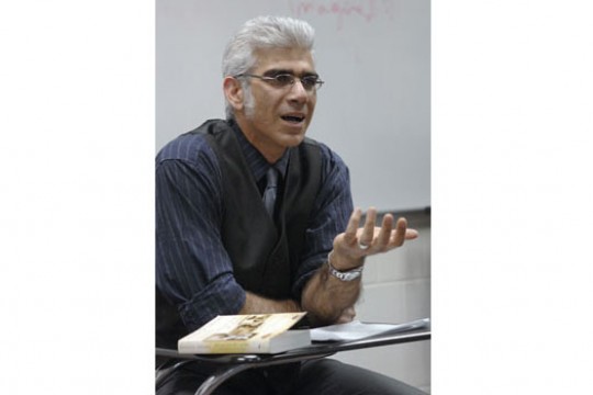 Person posing for camera