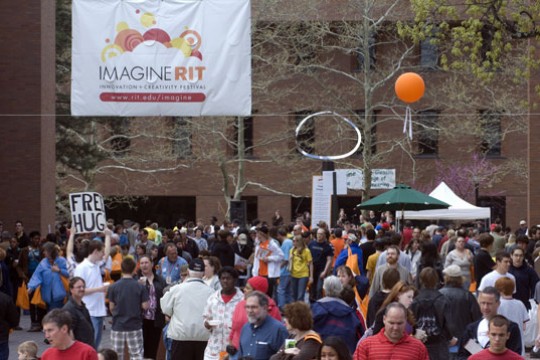 People gathered for event