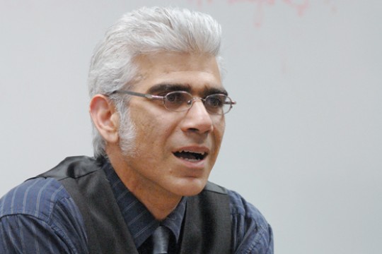 Person posing for camera