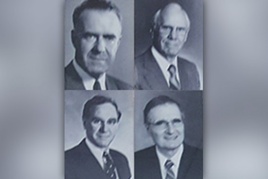 Four Portraits lined up