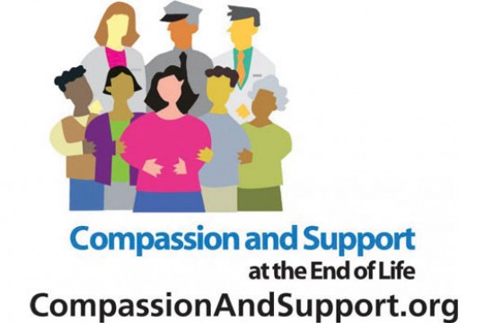 Logo for the "Compassion and Support: at the End of Life"