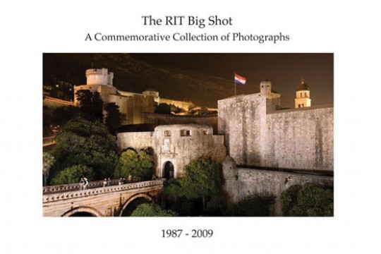 Logo for the "RIT Big Shot: A Commemorative Collection of Photographs"