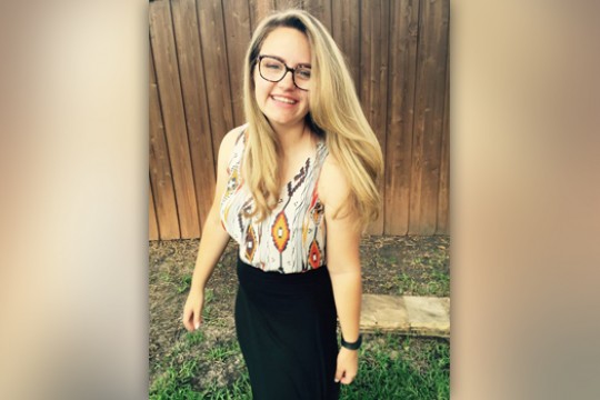 Person posing for camera