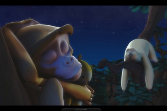 Picture of animated monkeys
