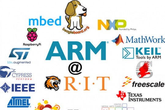 Poster for "ARM at RIT"