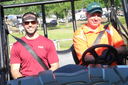 Two People sitting in car