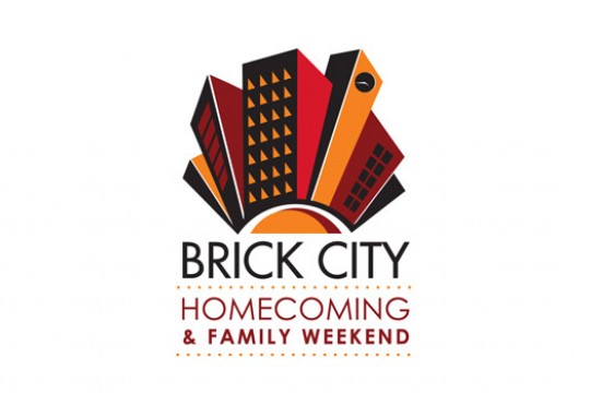 Logo for "Brick City: Homecoming & Family Weekend"