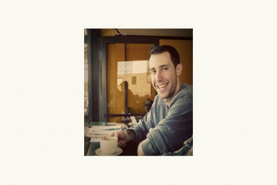 Student posing for camera