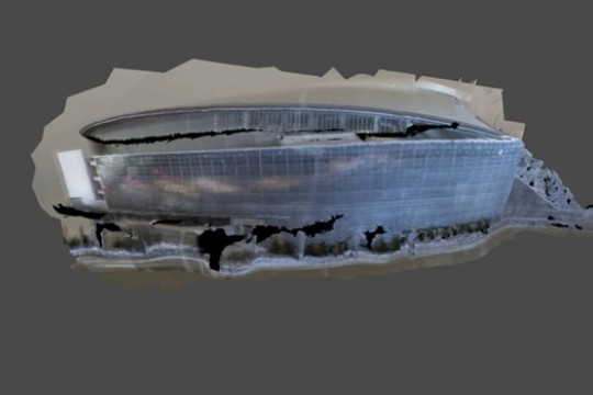 Computer Rendering of stadium