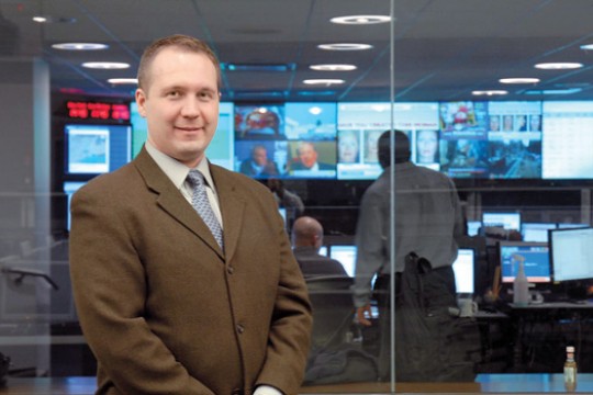 Person posing for camera