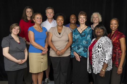 People gathered for picture