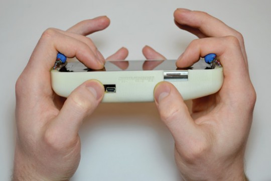 Person playing game