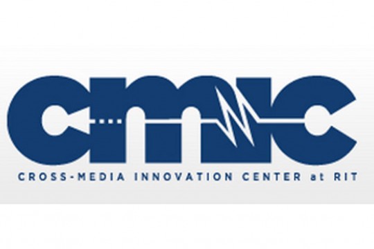 Logo for "Cross-Media Innovation Center at RIT"