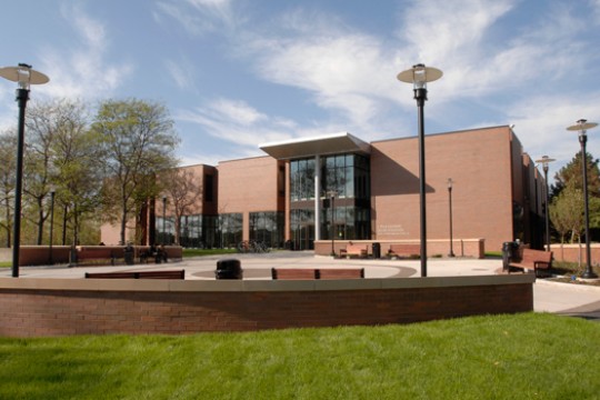 Picture of Brick college building 